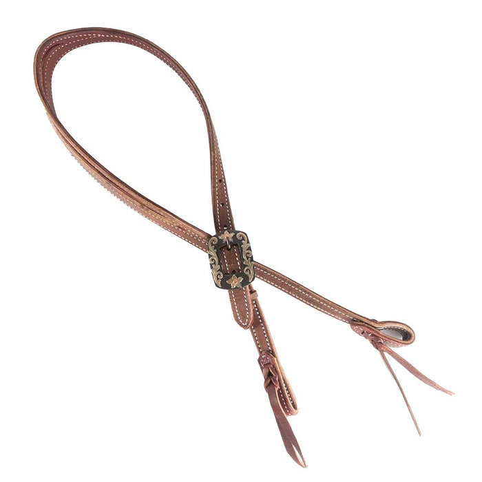 Teskey's Two Tone Slit Ear Headstall Tack - Headstalls Teskey's   