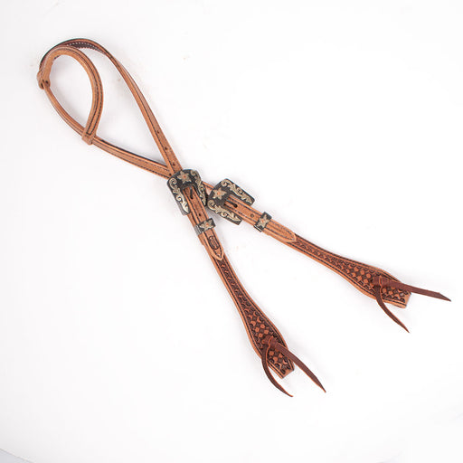 Teskey's Big Sky Collection Geometric One Ear Headstall Tack - Headstalls Teskey's Premium Buckle  