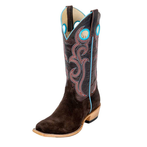 Macie Bean Chocolate Suede Boot WOMEN - Footwear - Boots - Western Boots Macie Bean   