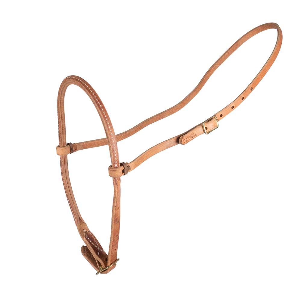 Teskey's Rolled Cavesson Tack - Nosebands & Tie Downs Teskey's Natural  