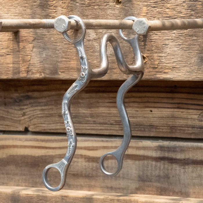 Josh Ownbey Cowboy Line Silver Mounted Solid Port Bit JO012 Tack - Bits Josh Ownbey Cowboy Line