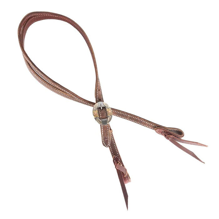 Teskey's Two Tone Slit Ear Headstall Tack - Headstalls Teskey's   
