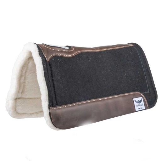 Cactus Trevor Brazile Extreme Relentless Fleece Gel Pad Tack - Saddle Pads Cactus Black 3/4"