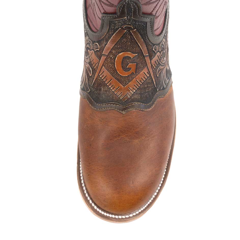 Anderson Bean Men's Freemason Round Toe Boot - Teskey's Exclusive - FI ...