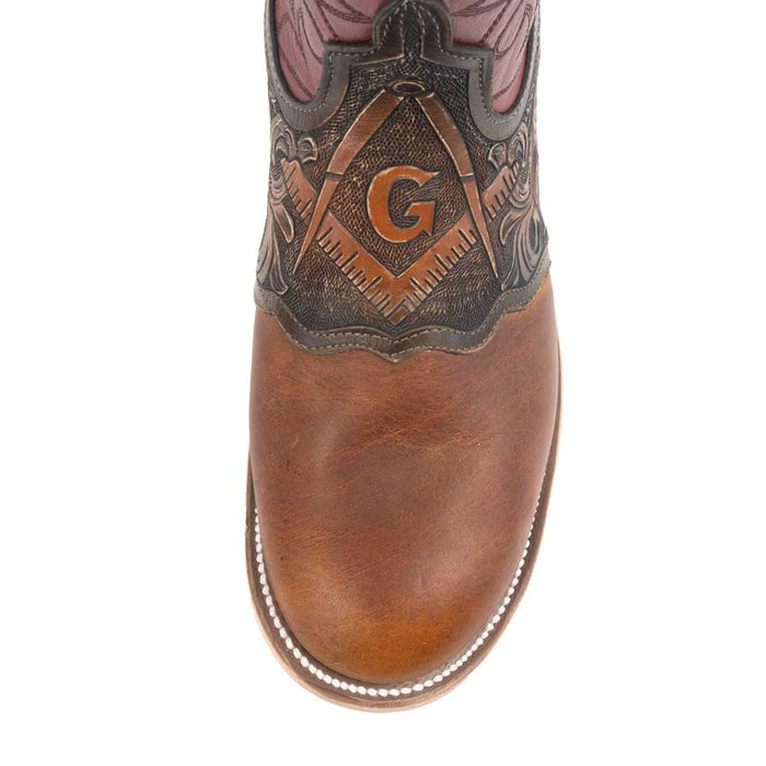 Anderson Bean Men's Freemason Round Toe Boot - Teskey's Exclusive - FINAL SALE MEN - Footwear - Western Boots Anderson Bean Boot Co.   