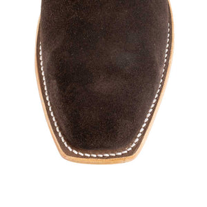 Macie Bean Chocolate Suede Boot WOMEN - Footwear - Boots - Western Boots Macie Bean   