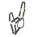 Hamilton 1" Deluxe Nylon Halter - Horse Sizes Tack - Halters & Leads Hamilton Black Foal