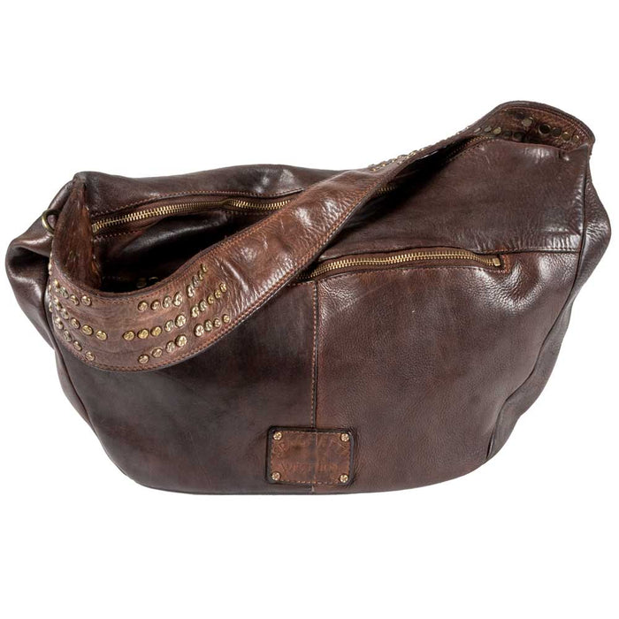 Spaghetti Western Leather Hobo Bag WOMEN - Accessories - Handbags - Shoulder Bags Spaghetti Western   