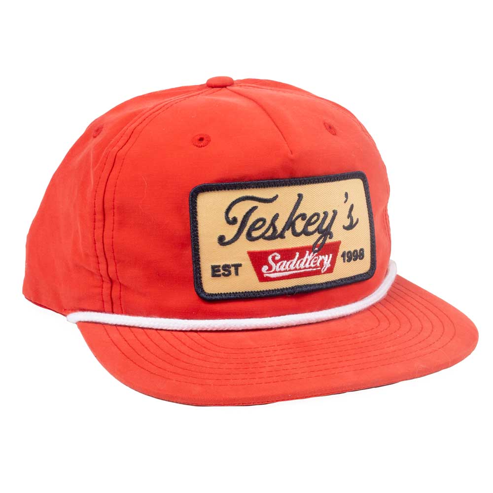 Teskey's Saddlery Cap - Red TESKEY'S GEAR - Baseball Caps Richardson   