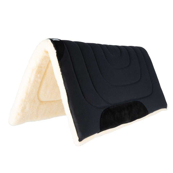 Diamond Wool Sagebrush Cutter Canvas Top Pad Tack - Saddle Pads Diamond Wool   