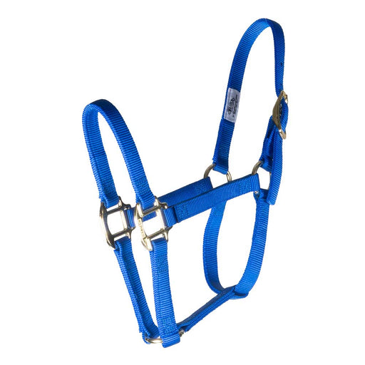 Weaver Original Non-Adjustable Halter 3/4" Weanling/Pony Tack - Halters & Leads Weaver Blue