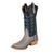 Rios of Mercedes Men's Serpentine Grey Full Quill Ostrich Boot - FINAL SALE MEN - Footwear - Exotic Western Boots Rios of Mercedes Boot Co.   