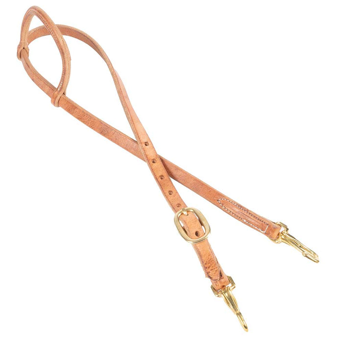 Teskey's One Ear Single Buckle Headstall w/Snaps Tack - Headstalls Teskey's Light