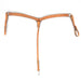 Teskey's 1-1/2" Leather Breast Collar with Basketweave & Shell Border Tack - Breast Collars Teskey's   