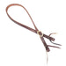Teskey's Split Ear Headstall w/Brass Buckle Tack - Headstalls Teskey's 3/4"