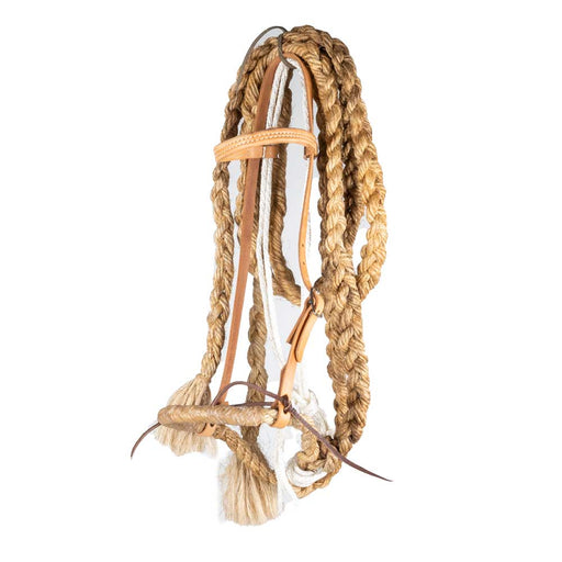 Teskey's  Headstall with Braided Split Reins Tack - Rigs Teskey's   