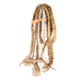 Teskey's  Headstall with Braided Split Reins Tack - Rigs Teskey's   