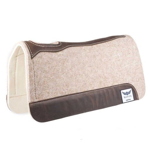 Cactus Trevor Brazile 31" x 30" Orthopedic Relentless Felt Gel Pad Tack - Saddle Pads Cactus Tan 1"