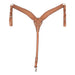 Teskey's 2 1/2" Barbwire Border Breast Collar Tack - Breast Collars Teskey's Light Oil