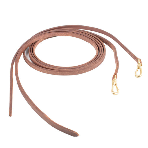 Teskey's Snap End Split Rein Tack - Reins Teskey's LIght Oil  