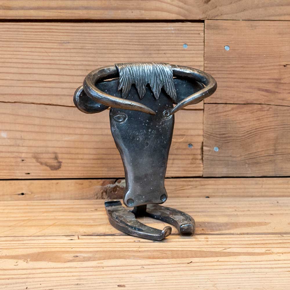 Handmade Longhorn Sculpture - Western Decor. _C255 Collectibles MISC   
