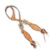 Teskey's Floral Rose One Ear Headstall Tack - Headstalls Teskey's   