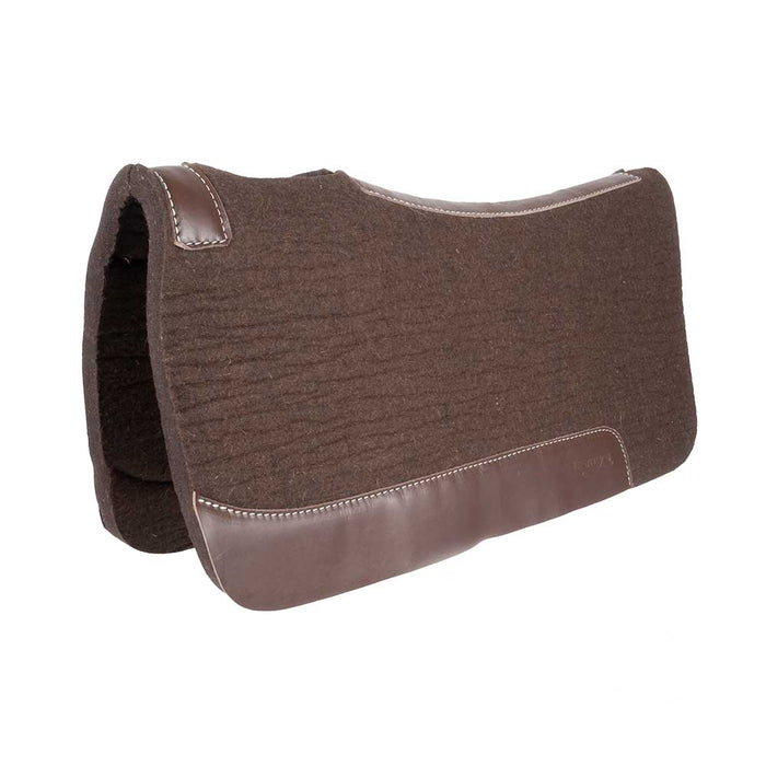 Teskey's Wool All Around Saddle Pad Tack - Saddle Pads Teskey's 3/4" Brown 