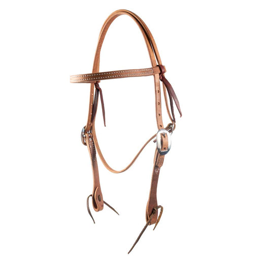 Teskey's Browband Headstall w/Stainless Steel Buckles Tack - Headstalls Teskey's