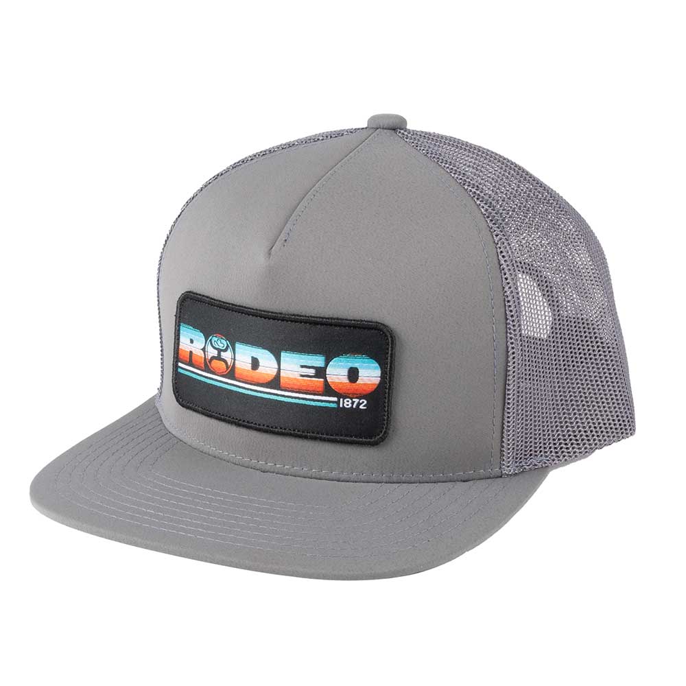 Hooey "Rodeo" Grey Trucker Cap HATS - BASEBALL CAPS Hooey   
