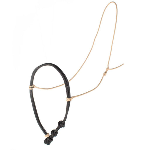 Teskey's Rope Cavesson Tack - Nosebands & Tie Downs Teskey's Black