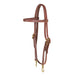 Teskey's Browband Headstall w/Snaps Tack - Headstalls Teskey's Heavy Oil
