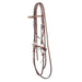 Teskey's Twisted Wire D-Ring Snaffle Bridle Rig Tack - Rigs Teskey's
