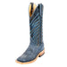 Anderson Bean Women's Blue Safari Giraffe Boot - Teskey's Exclusive - FINAL SALE WOMEN - Footwear - Boots - Exotic Boots Anderson Bean Boot Co. 5.5 A 