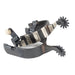 Formay Cody Roper Spur with German Silver Bars Tack - Spurs Formay
