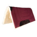 Diamond Wool Sagebrush Cutter Canvas Top Pad Tack - Saddle Pads Diamond Wool Burgundy (Eggplant)  