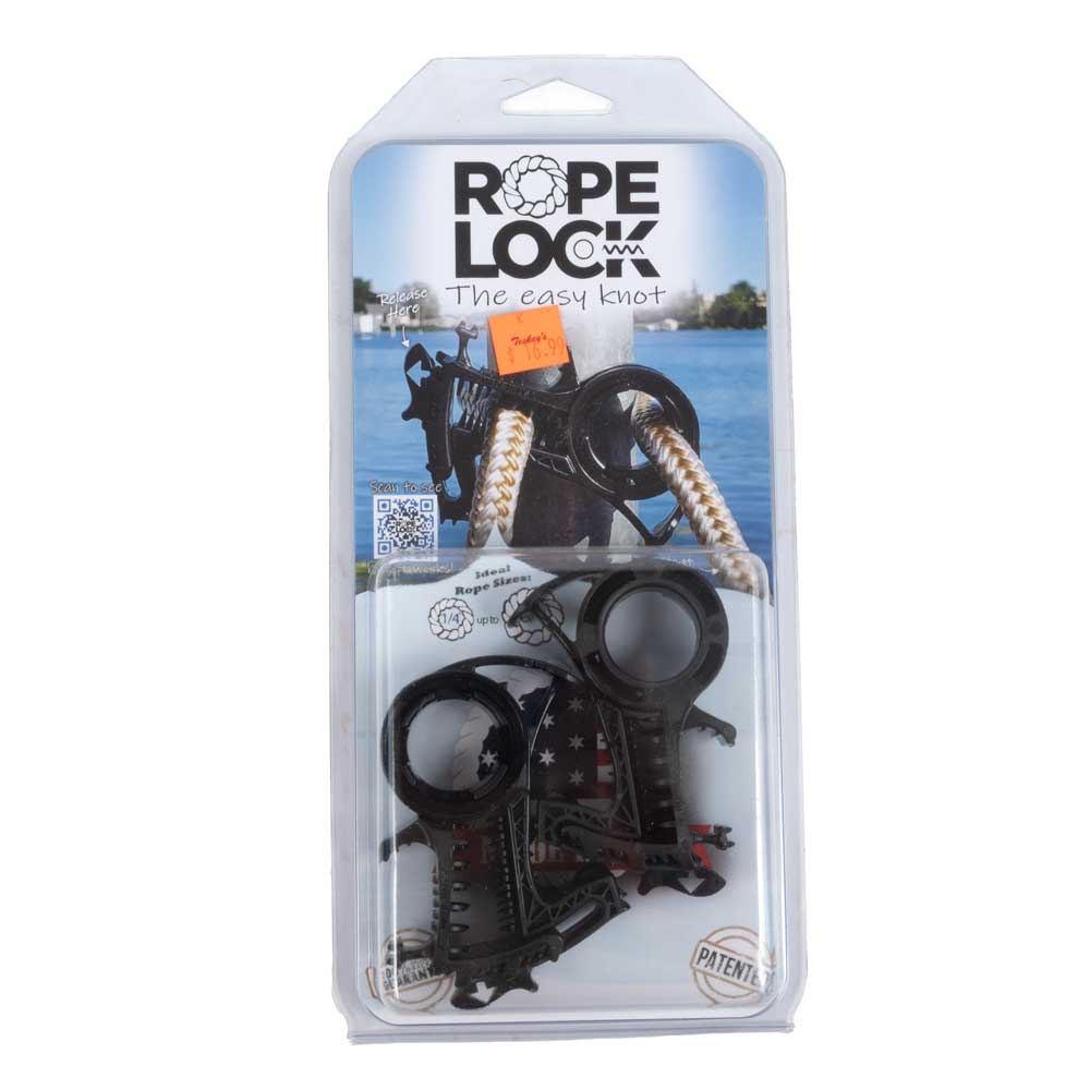Rope Lock - The Easy Knot without Knots - 2 pack
