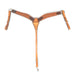 Teskey's 2-1/2" Leather Breast Collar with Basketweave & Shell Border Tack - Breast Collars Teskey's   