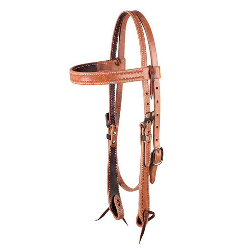Teskey's Big Sky Collection Shell Browband Headstall Tack - Headstalls Teskey's   