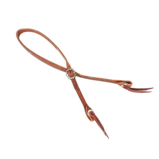 Teskey's Hermann Oak Slit Ear Headstall Tack - Headstalls Teskey's
