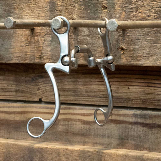 Kerry Kelley 7 Slow Twist Milk Man Hinge Port Bit Tack - Bits Kerry Kelley