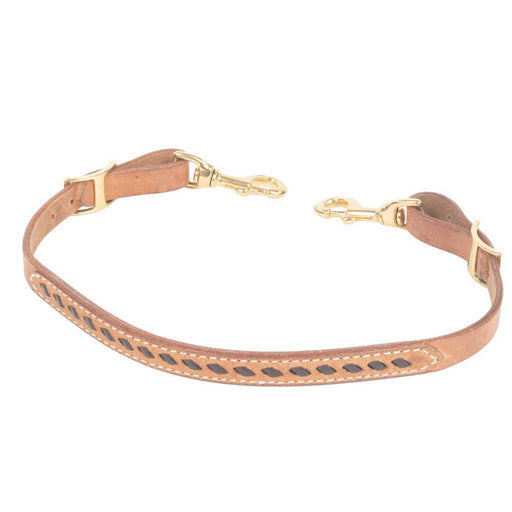 Teskey's Black Buckstitch Wither Strap Tack - Breast Collars Teskey's