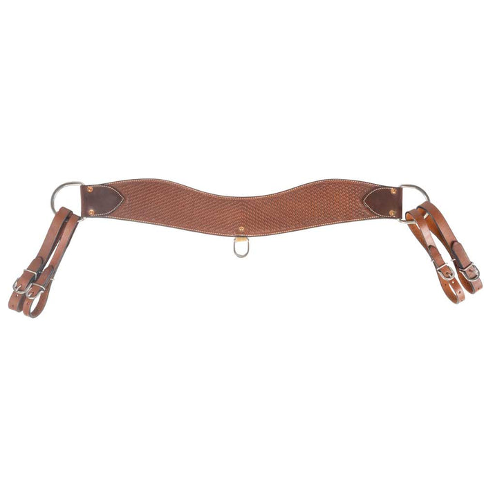 Teskey's Leather Tripping Collar Tack - Breast Collars Teskey's Chestnut  