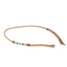 Teskey's Beaded Over-N-Under with Rawhide Accents Tack - Whips, Crops & Quirts Teskey's Silver/White/Turquoise  