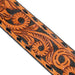Darby Floral Tooled Buckstitch Belt - FINAL SALE MEN - Accessories - Belts & Suspenders Beddo Mountain Leather Goods