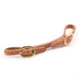 Teskey's Flat Leather Curb Strap Brass Buckle Tack - Bits Teskey's Light Oil