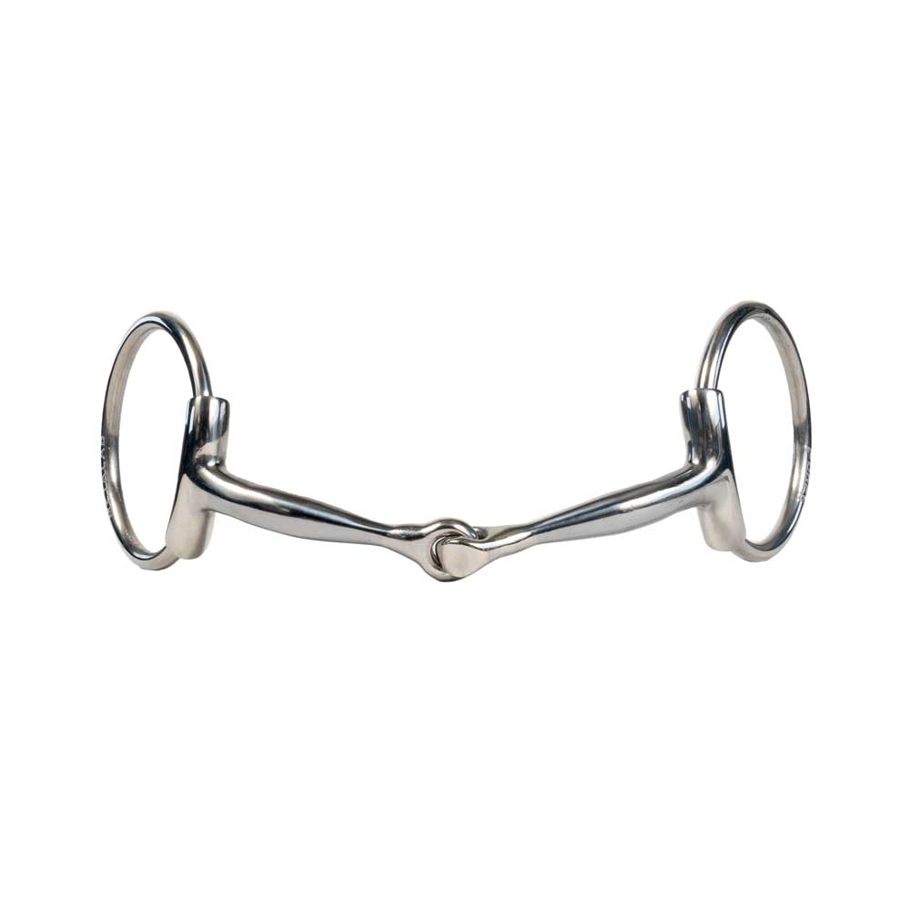 Metalab Bernard Fonck Anti-Collapse Jointed O-Ring Snaffle Bit