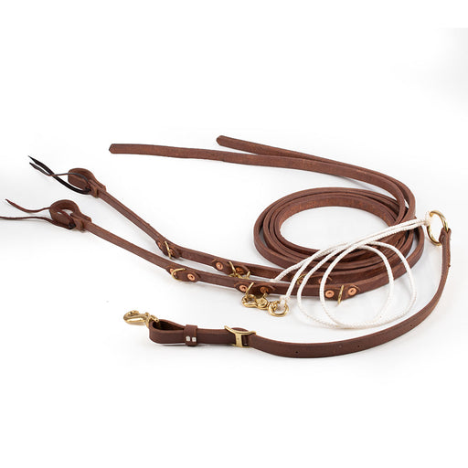 Teskey's Split Rein German Martingale Tack - Training Teskey's Heavy Oil  