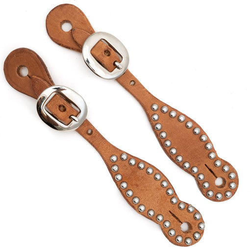 Teskey's Youth Teardrop Spur Straps Tack - Spur Straps Teskey's   