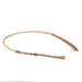 Teskey's Beaded Over-N-Under with Rawhide Accents Tack - Whips, Crops & Quirts Teskey's Maroon/Turquoise/White  