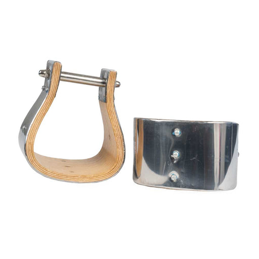 Teskey's 4" Monel Stirrups Tack - Saddle Accessories Teskey's   